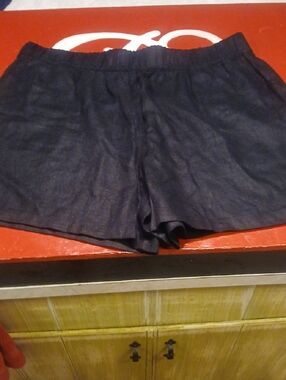 Blank NYC Black Denim-Look Women’s Shorts